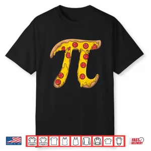 Pi Day Shirt Kids Pizza Pi Funny Math Food 3.14 Funny Pi Day Shirt