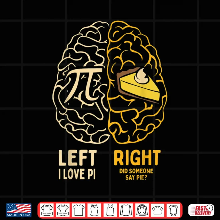 Design I Love Pie Funny Pi Day Math Lover Gift Shirt