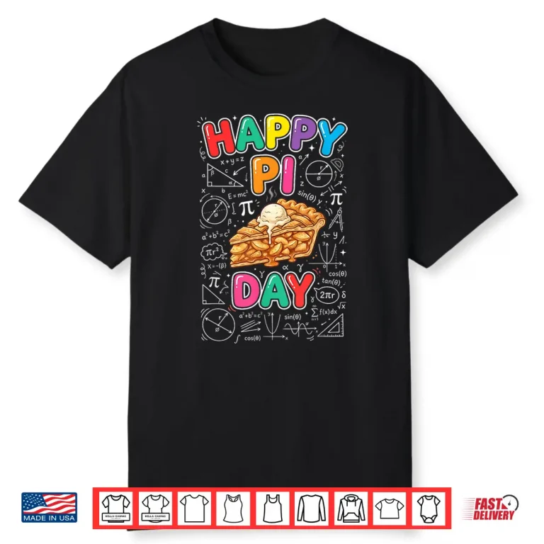 3.14 PI Day Pie Day Pi Symbol for Math Teacher Kids Shirt