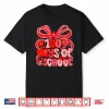 100Th Day Of School 100 Days Girl Teacher Coquette Valentine Shirt