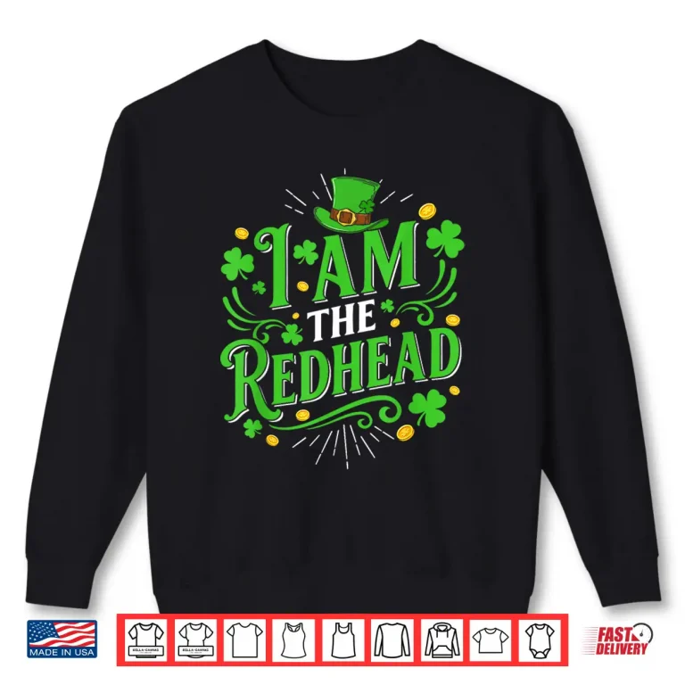 Sweatshirt Funny Dibs On The Redhead I Am The Redhead Women Men Kids Shirt