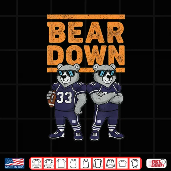 Bear Down Women Kids Boys Girls Youth Teen Men Shirt 4 Design Bear Down Women Kids Boys Girls Youth Teen Men Shirt