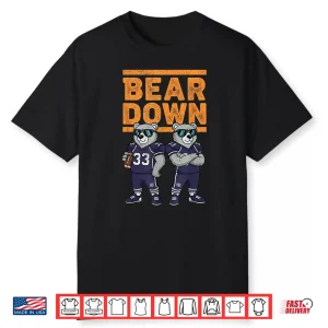 Bear Down Women Kids Boys Girls Youth Teen Men Shirt