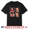 Happy Valentine Cute Crochet Cat Love Design Shirt