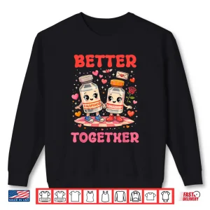 Sweatshirt Valentine Better Together Nurse Pink Bow RN PCT CNA Nurse Shirt