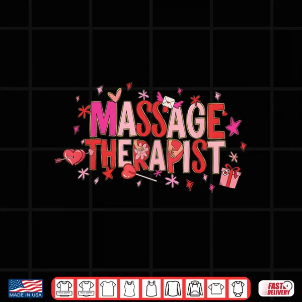 Design Massage Therapist Nurse RN CNA MA Valentine Valentine Nurse Shirt