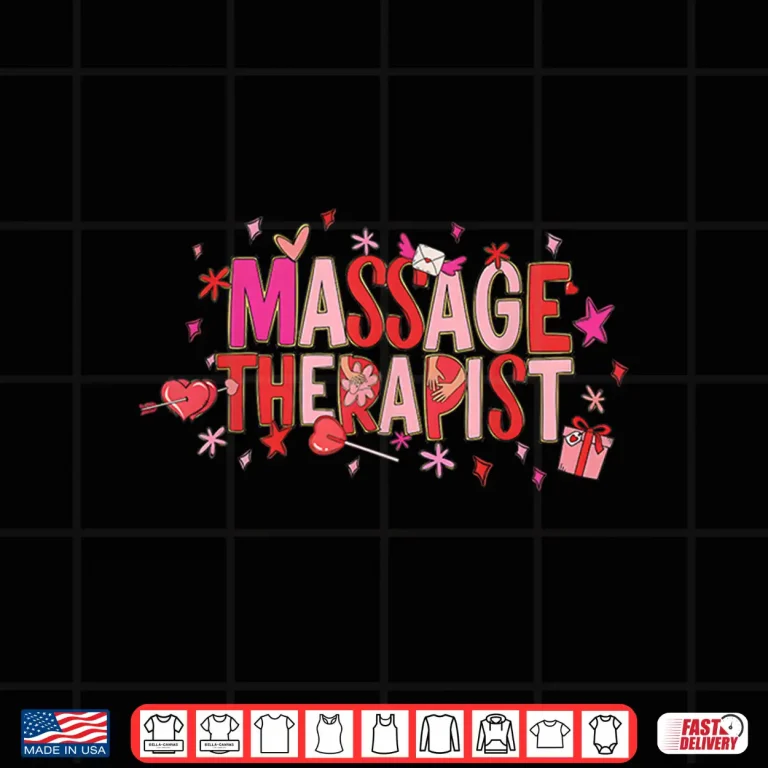 Design Massage Therapist Nurse RN CNA MA Valentine Valentine Nurse Shirt