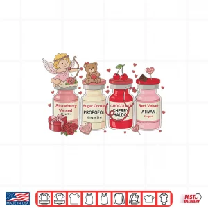 Design Cupids Favorite Nurse Valentine Nursing Healthcare Worker Shirt