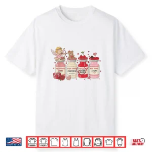 Cupid’S Favorite Nurse Valentine Nursing Healthcare Worker Shirt