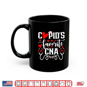Mug Cupids Favorite CNA Cute Heart Valentines Day Shirt