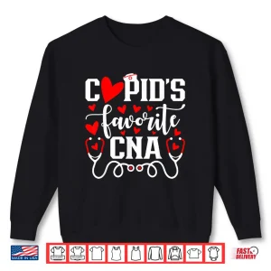 Sweatshirt Cupids Favorite CNA Cute Heart Valentines Day Shirt