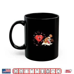 Mug Funny Cavalier King Charles Spaniel Heart Valentine Dog Shirt