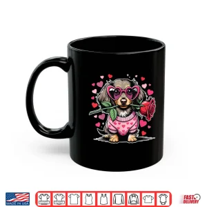 Mug Cute Dachshund Valentines Day Dog Valentine Lover Shirt