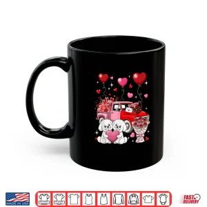 Couple Bichon Frises Valentine Hearts Tree Pickup Truck Shirt 3 Mug Couple Bichon Frises Valentine Hearts Tree Pickup Truck Shirt