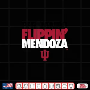 Design Fernando Flippin Mendoza Indiana Hoosiers Football Shirt