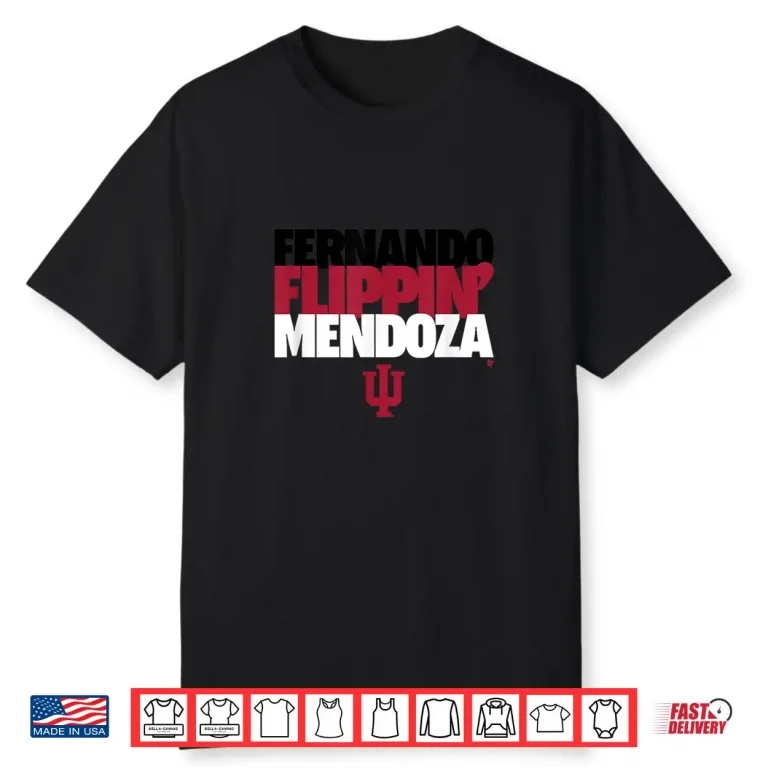 Fernando Flippin Mendoza Indiana Hoosiers Football Shirt