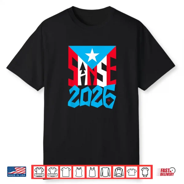 Sanse Boricua 2026 Shirt