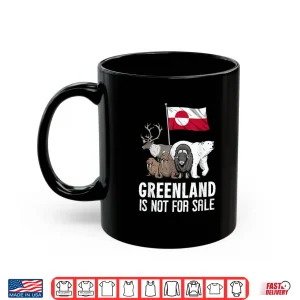 Mug Greenland Not for Sale Greenland Flag Animals Greenlanders Shirt