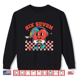 Sweatshirt Games Valentine 67 Six Seven Funny Gamer Heart Cute Love Shirt
