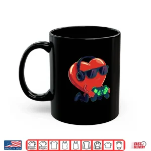 Mug Funny Valentine Heart Video Game Design Gamer Holiday Humor Shirt