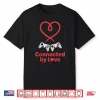 Connected By Love Gamer Couple Valentine Matching Partners Shirt