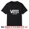 Vatos Locos Bold White Typography Retro Shirt