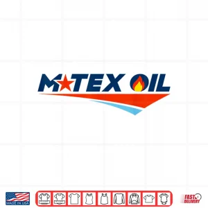 Design MTEX Oil Logo Vintage Energy Style Landman Series Shirt 1