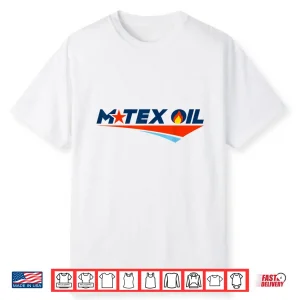 Mtex Oil Logo Vintage Energy Style Landman Series Shirt