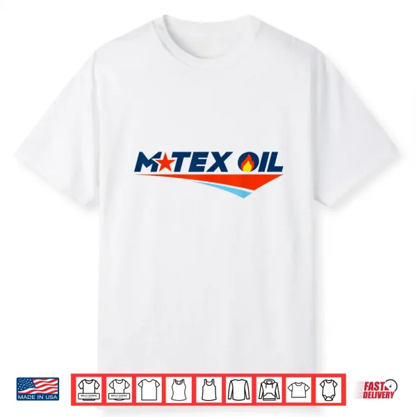 Mtex Oil Logo Vintage Energy Style Landman Series Shirt