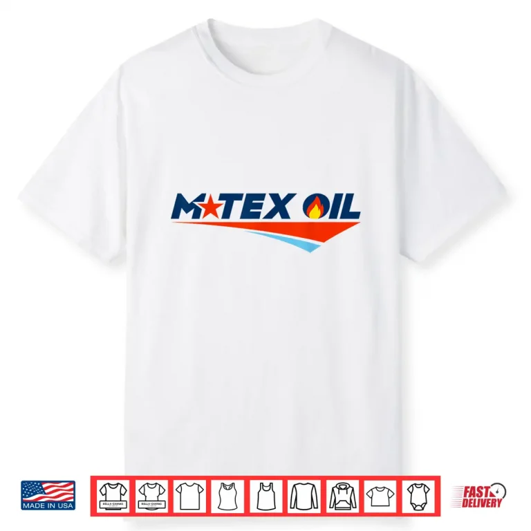 MTEX Oil Logo Vintage Energy Style Landman Series Shirt 1