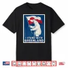I Stand With Greenland Flag Bear Greenlanders Supports Shirt