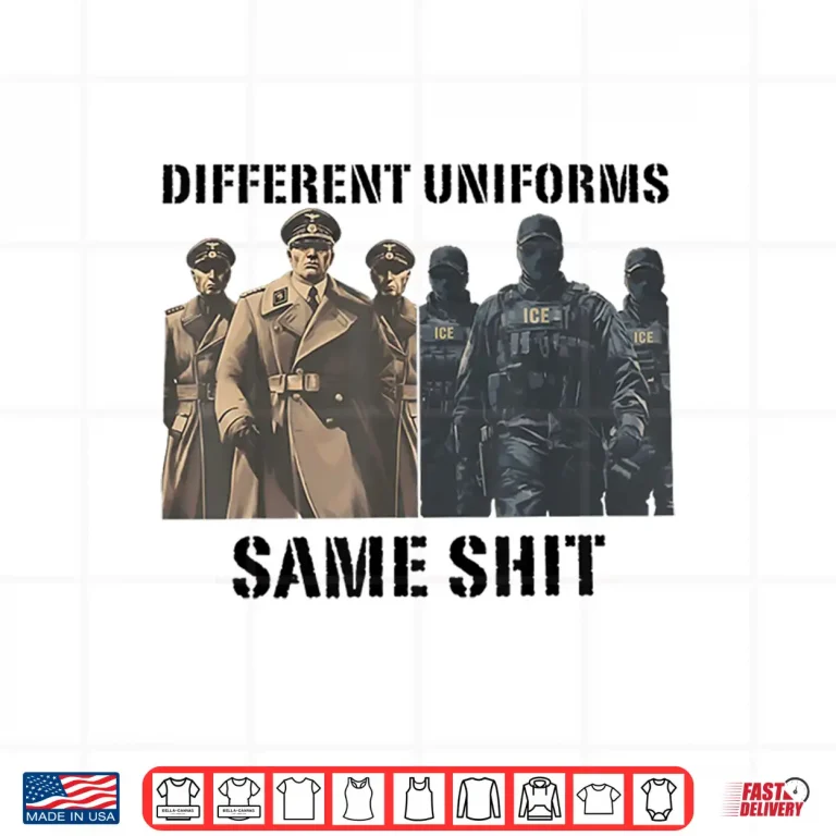 Different Uniforms Same Shit Shirt 4 Design Different Uniforms Same Shit Shirt 1