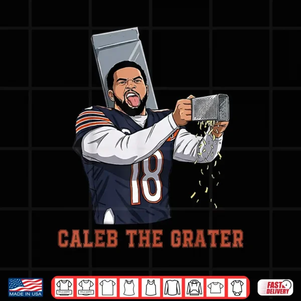 Design Caleb The Grater Game Day Football Funny Meme Cheese Shirt 1