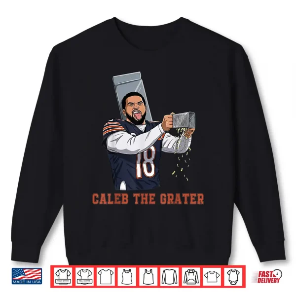 Sweatshirt Caleb The Grater Game Day Football Funny Meme Cheese Shirt 1