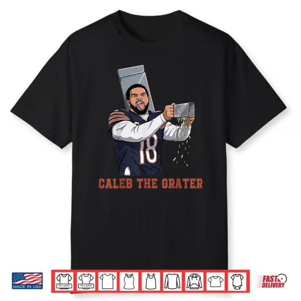 Caleb The Grater Game Day Football Funny Meme Cheese Shirt 1