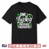 One Lucky Massage Therapist Funny St Patrick’S Day Shirt