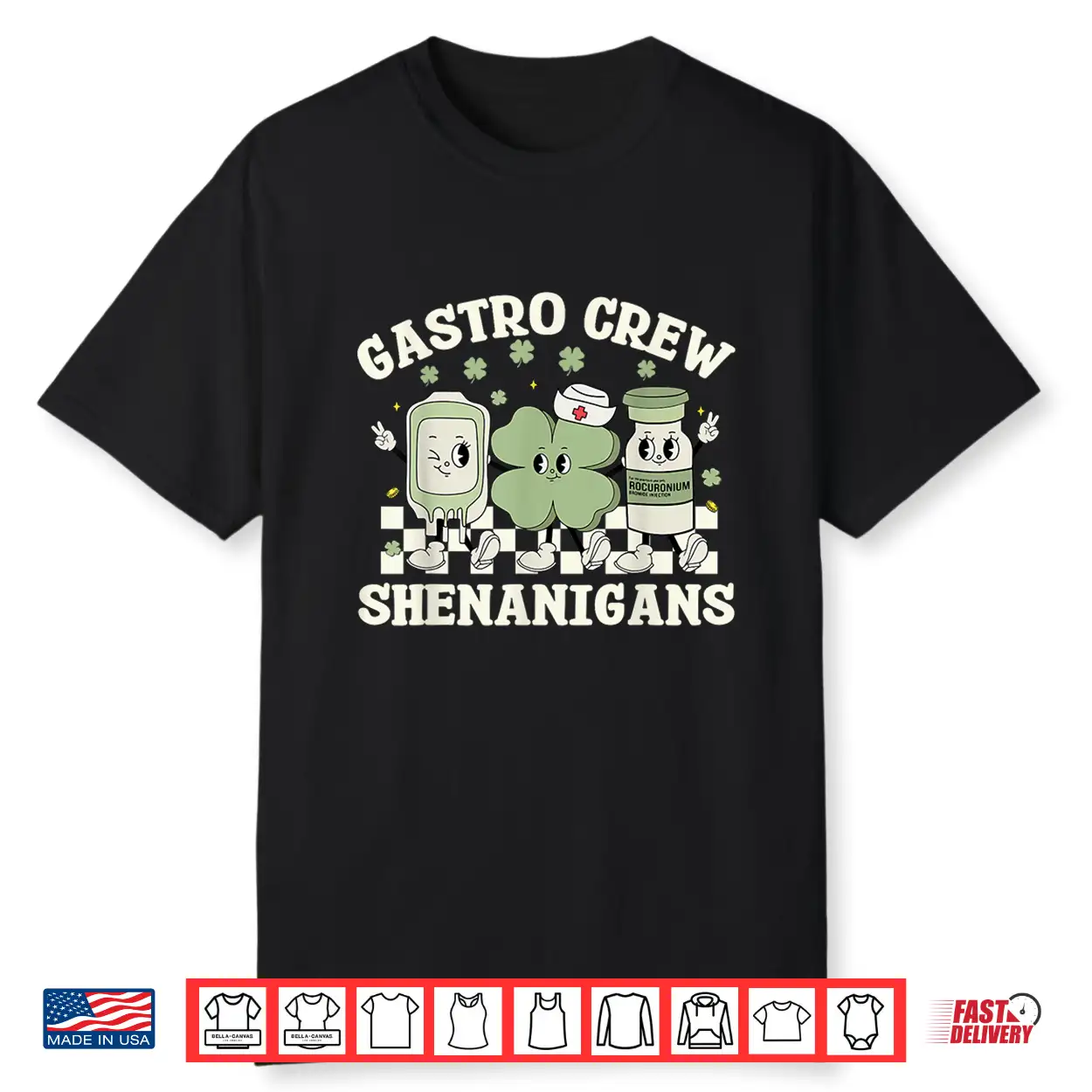 Gastro Crew Shenanigans St Patrick’S Day Endoscopy Nurse Shirt Gastro Crew Shenanigans St Patrick’S Day Endoscopy Nurse Shirt