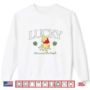 Sweatshirt Disney Winnie The Pooh St. Patricks Day Lucky Winnie Pooh Shirt