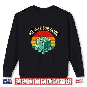 Sweatshirt Vintage Ice Out for Good Protest Shirt Shirt