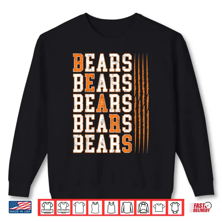 Retro Bear'S Shirt For Men Women Boys Girls Kids Shirt 2 Sweatshirt Retro Bears Shirt for Men Women Boys Girls Kids Shirt