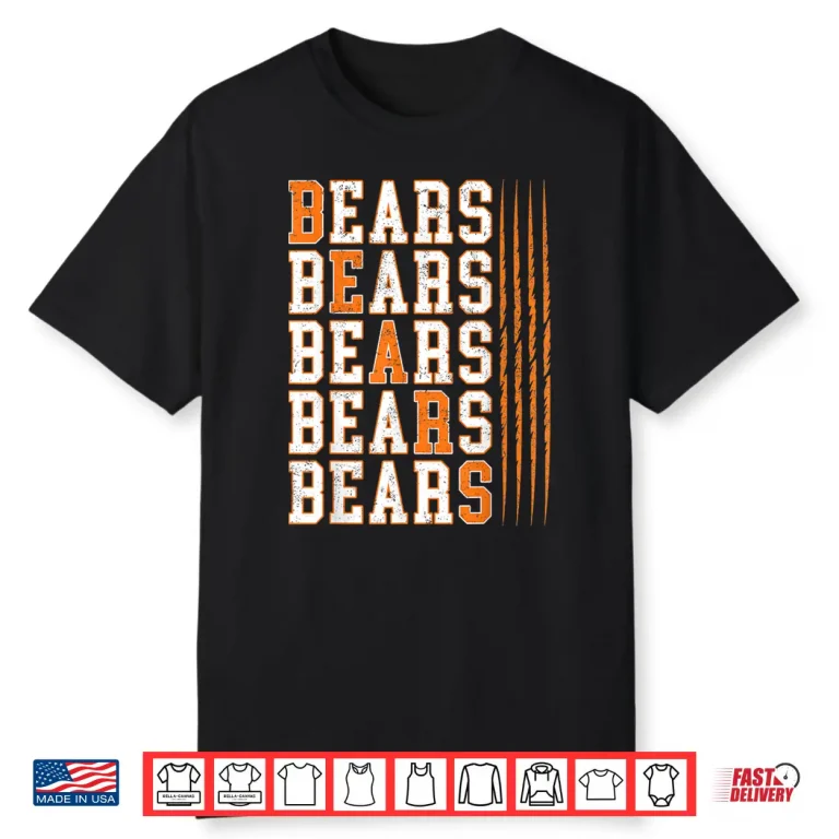 Retro Bears Shirt for Men Women Boys Girls Kids Shirt