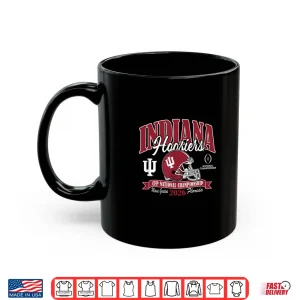 Mug Indiana Hoosiers National Championship CFP 2026 Helmet Black Shirt