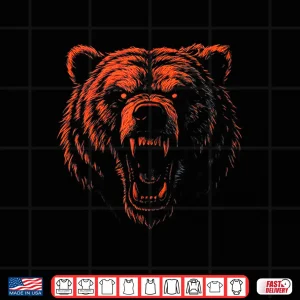 Design Retro Bear Gift for Men Women Boys Girls Kids Toddlers Youth Shirt