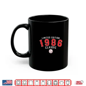 Mug 40 Year Old 1986 Classic Baseball 40th Birthday Shirt