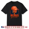 Vintage Bear Girl Black Women Sports Lover Shirt