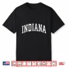 Indiana In Vintage Athletic Sports Style 80S 90S Men Women Shirt