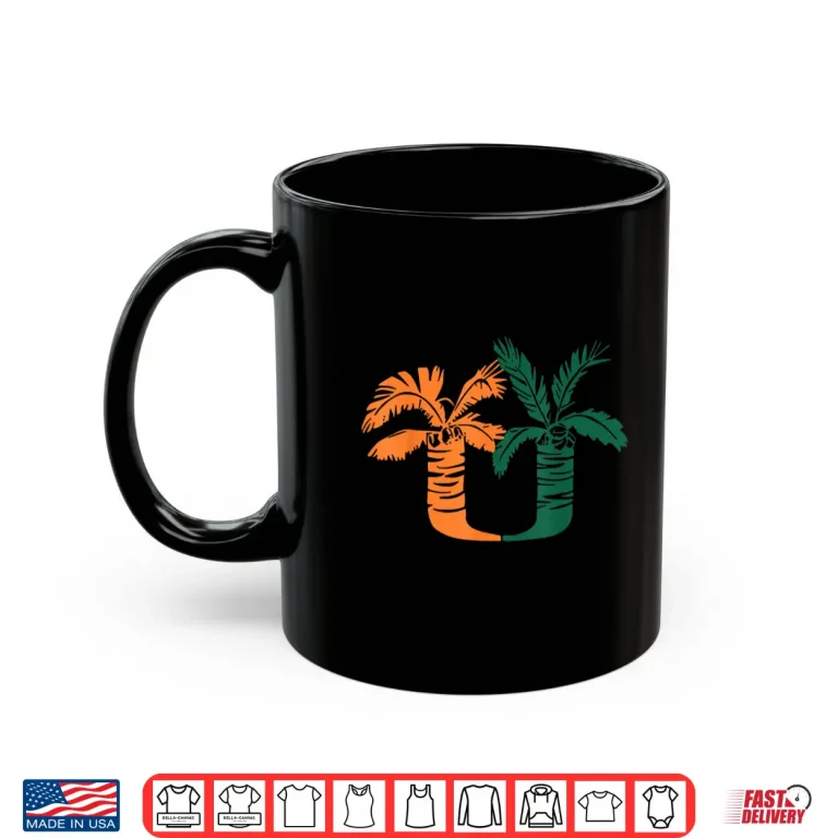 Vintage Classic 90'S Miami Palm Trees Um Shirt 3 Mug Vintage Classic 90s Miami Palm Trees UM Shirt 1