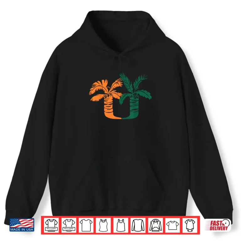 Vintage Classic 90'S Miami Palm Trees Um Shirt 1 Hoodie Vintage Classic 90s Miami Palm Trees UM Shirt 1