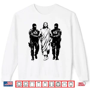 Sweatshirt Resist ice Jesus Solidarity Immigrant Rights Art Shirt 1
