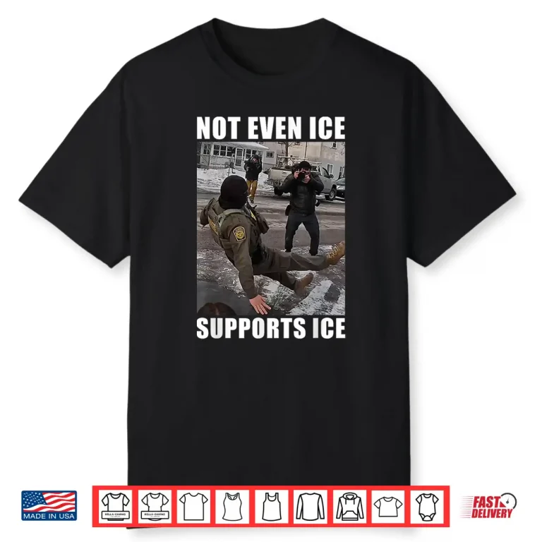 Not Even ice Supports ice Shirt 1